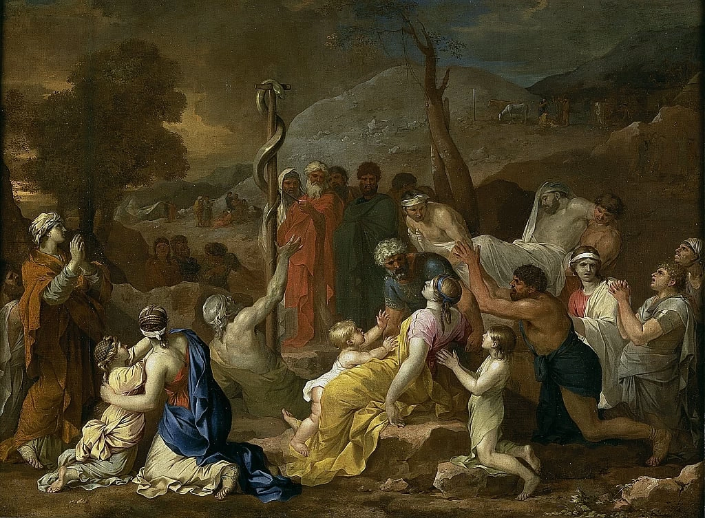 Mosè e il serpente di bronzo - Museo del Prado, Madrid